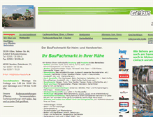 Tablet Screenshot of hatebur-baustoffe.de